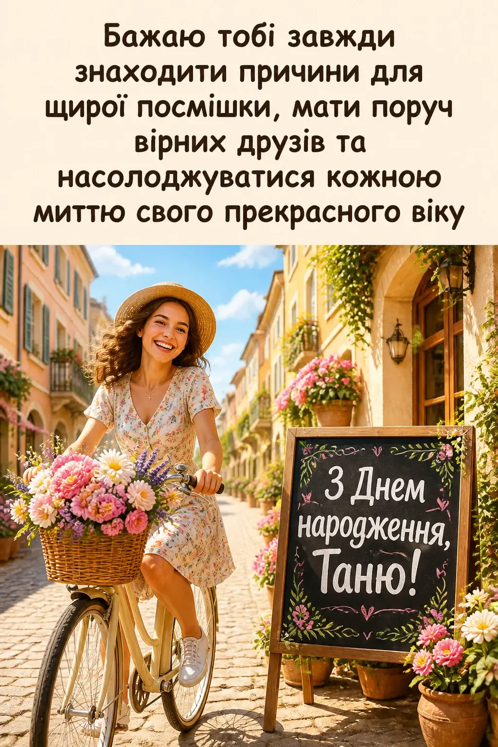 з днем народження таня