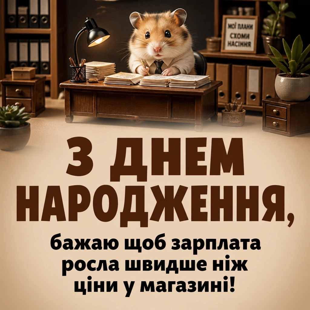 вітальні листівки з днем народження