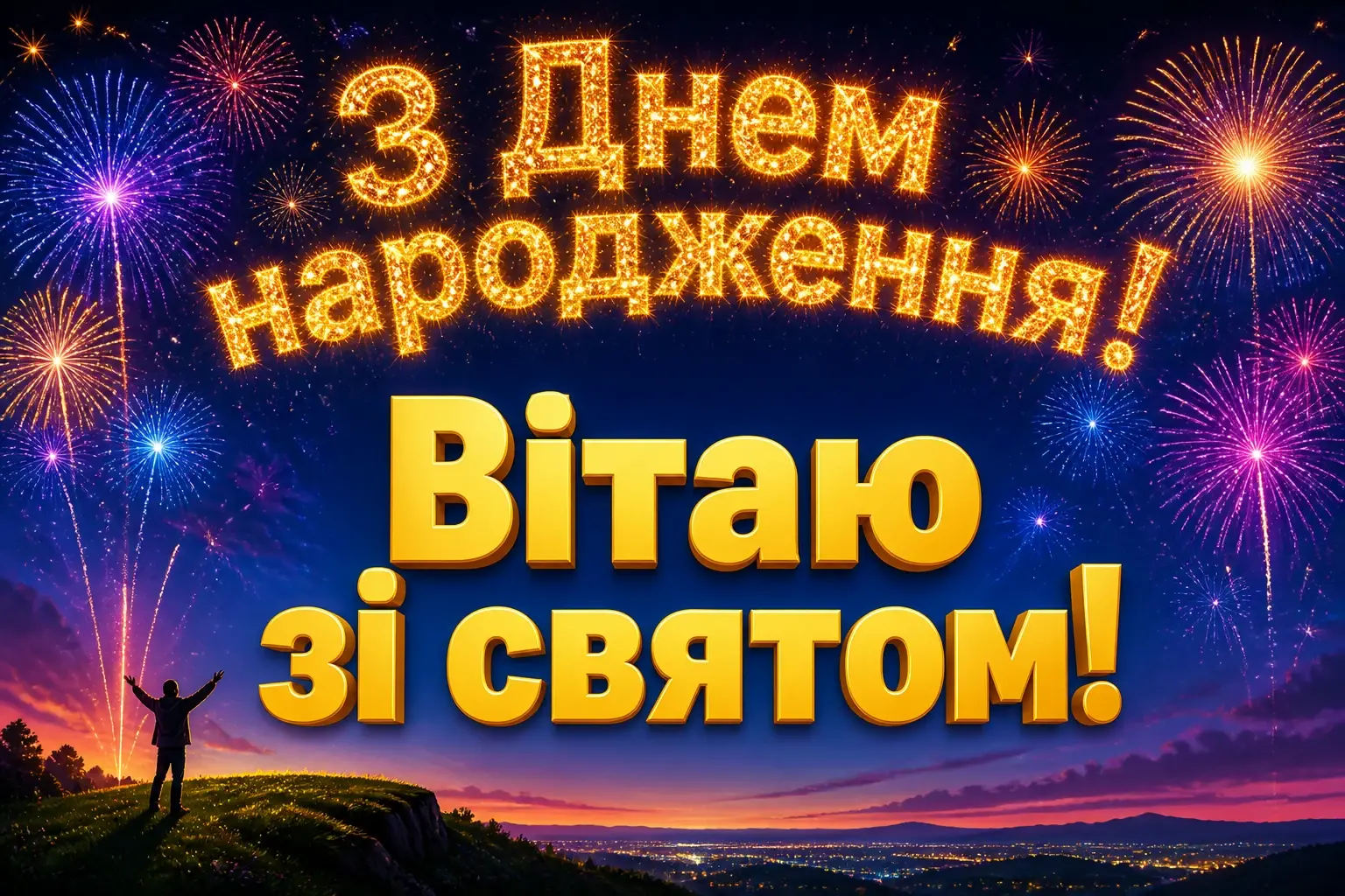 вітальні листівки з днем народження