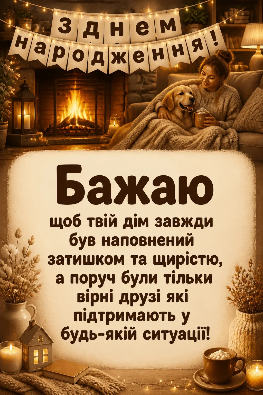 вітальні листівки з днем народження