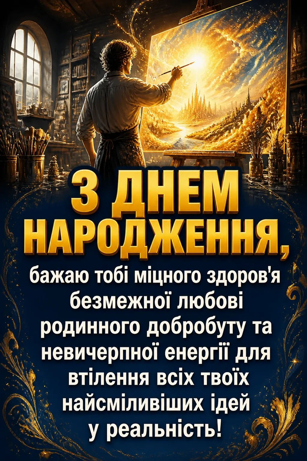 вітальні листівки з днем народження