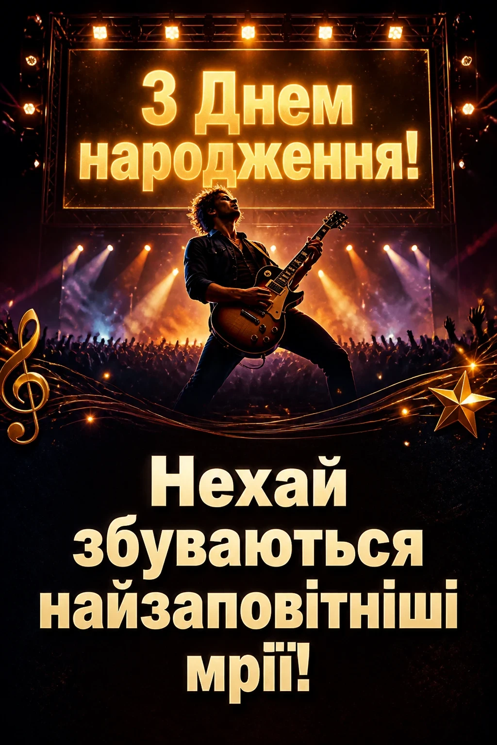 вітальні листівки з днем народження
