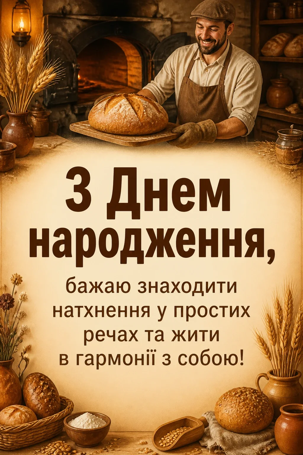 вітальні листівки з днем народження