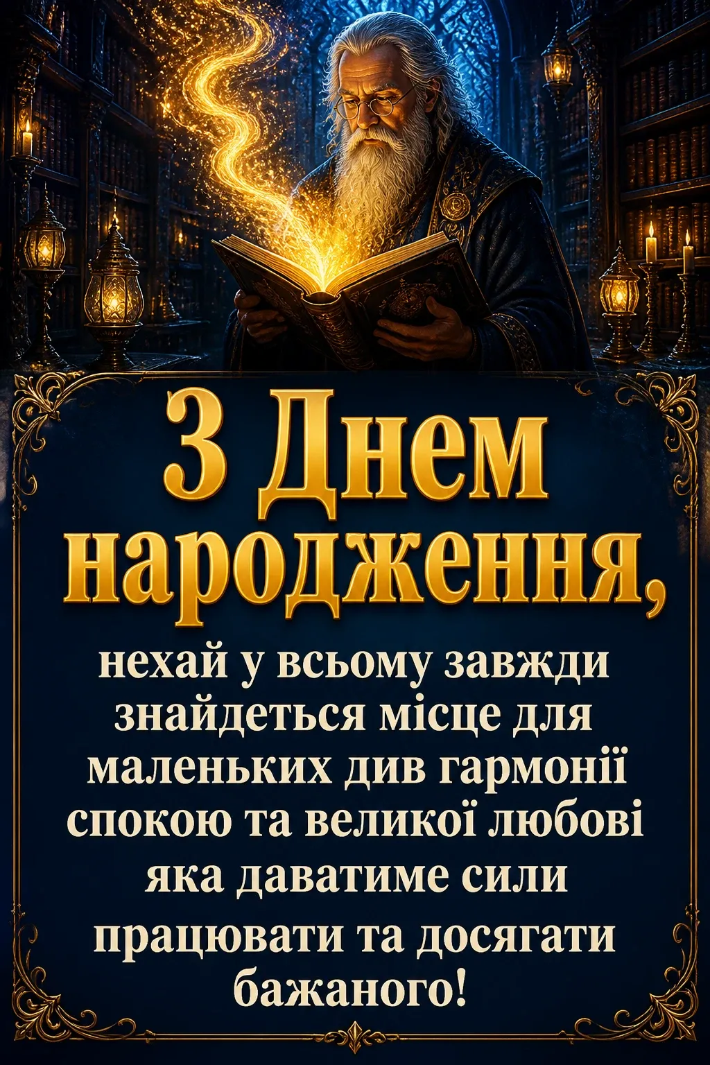 вітальні листівки з днем народження