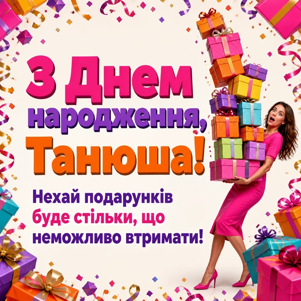 з днем народження танюша з днем народження танюша
