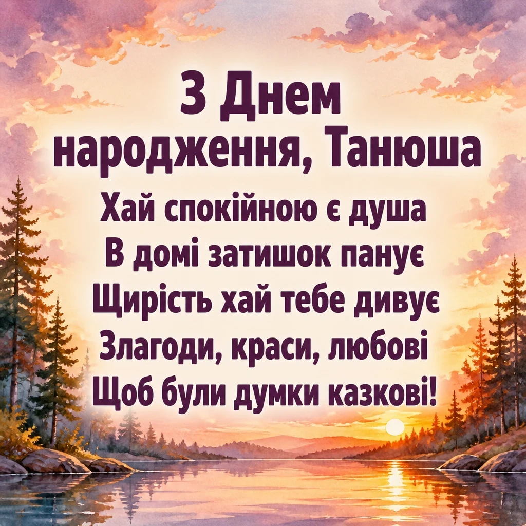 з днем народження танюша з днем народження танюша