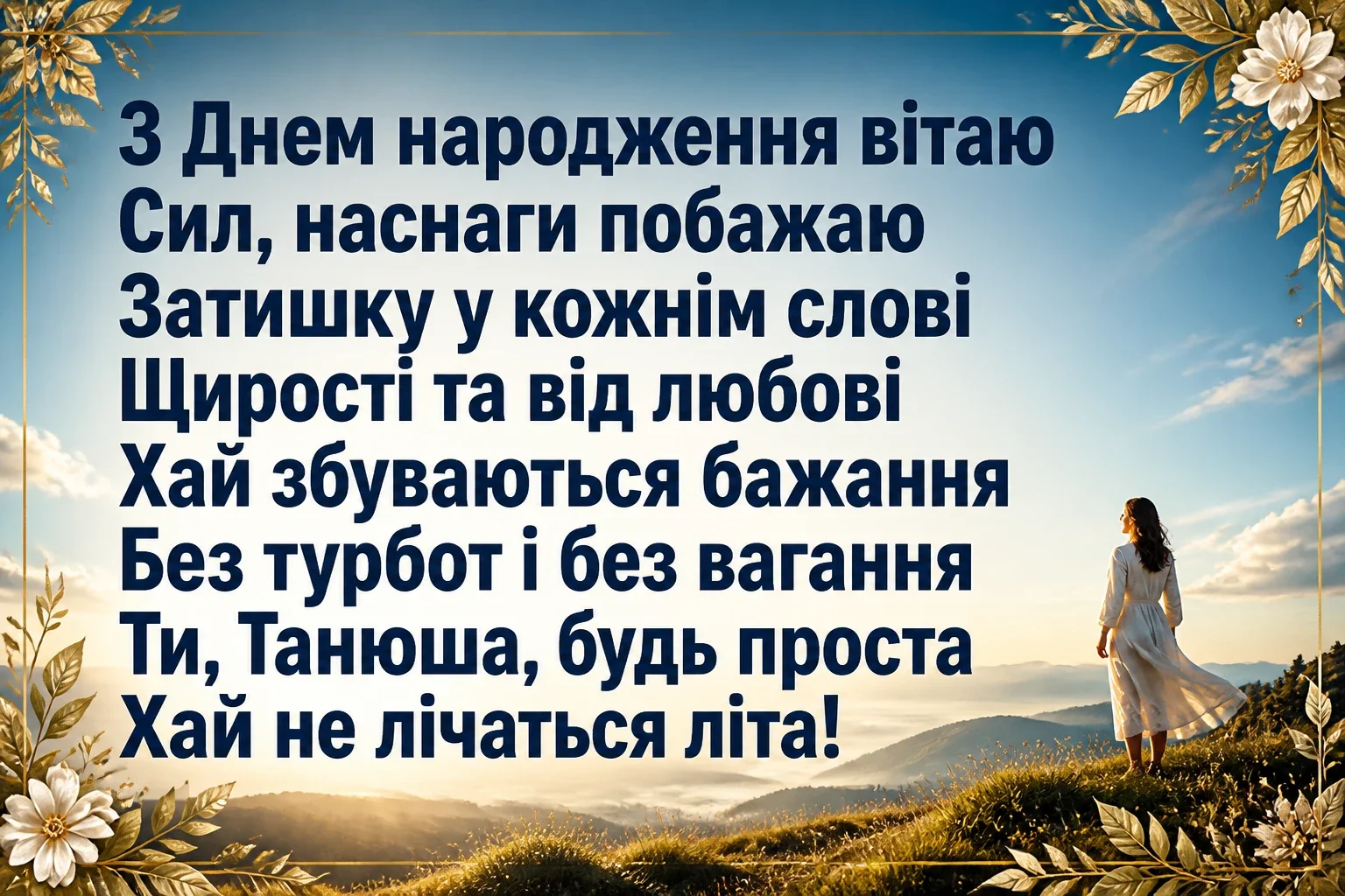 з днем народження танюша з днем народження танюша