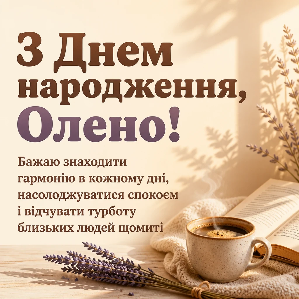 з днем народження олена