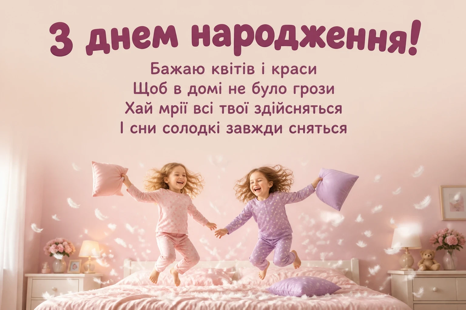 привітання з днем народження сестрі своїми словами