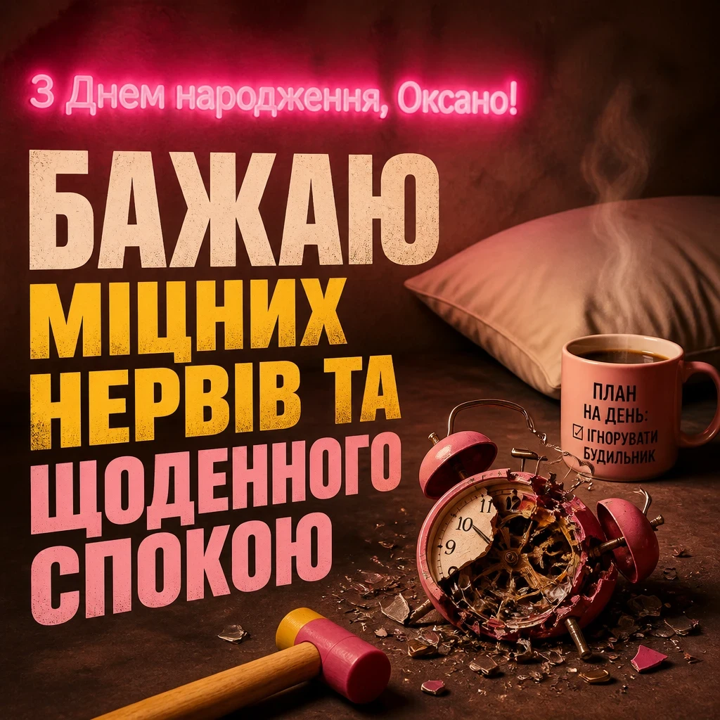 з днем народження оксана