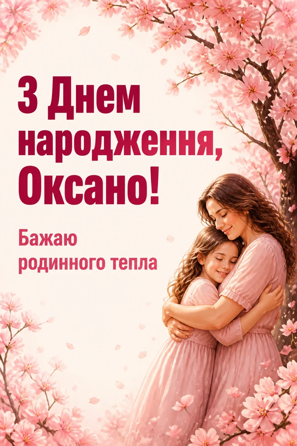 з днем народження оксана