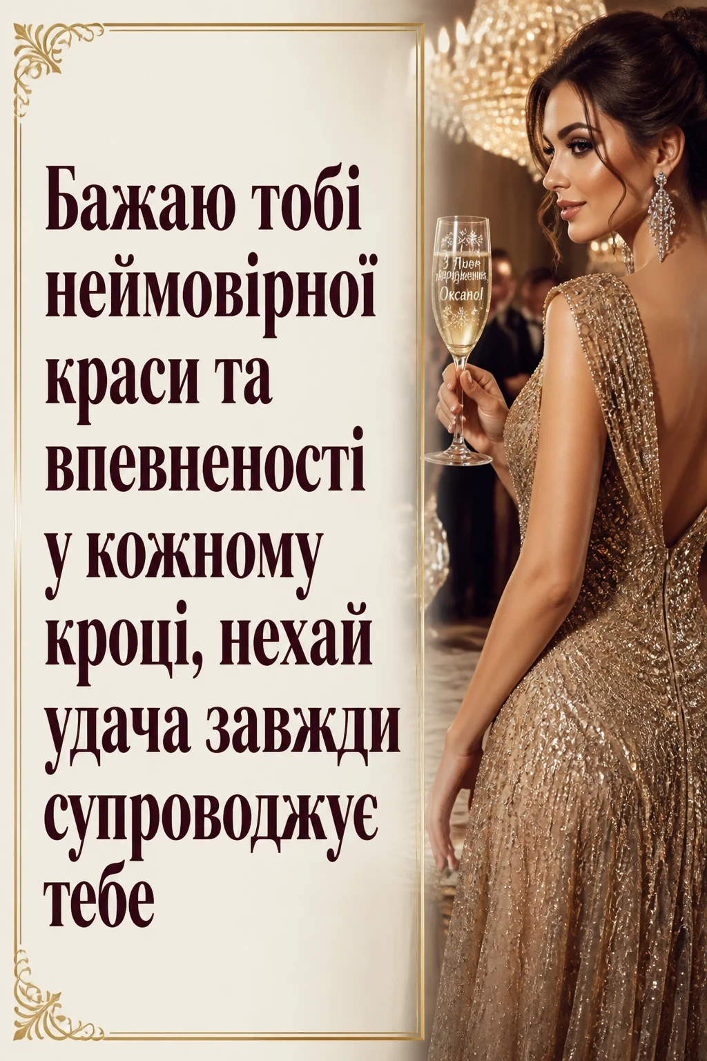 з днем народження оксана