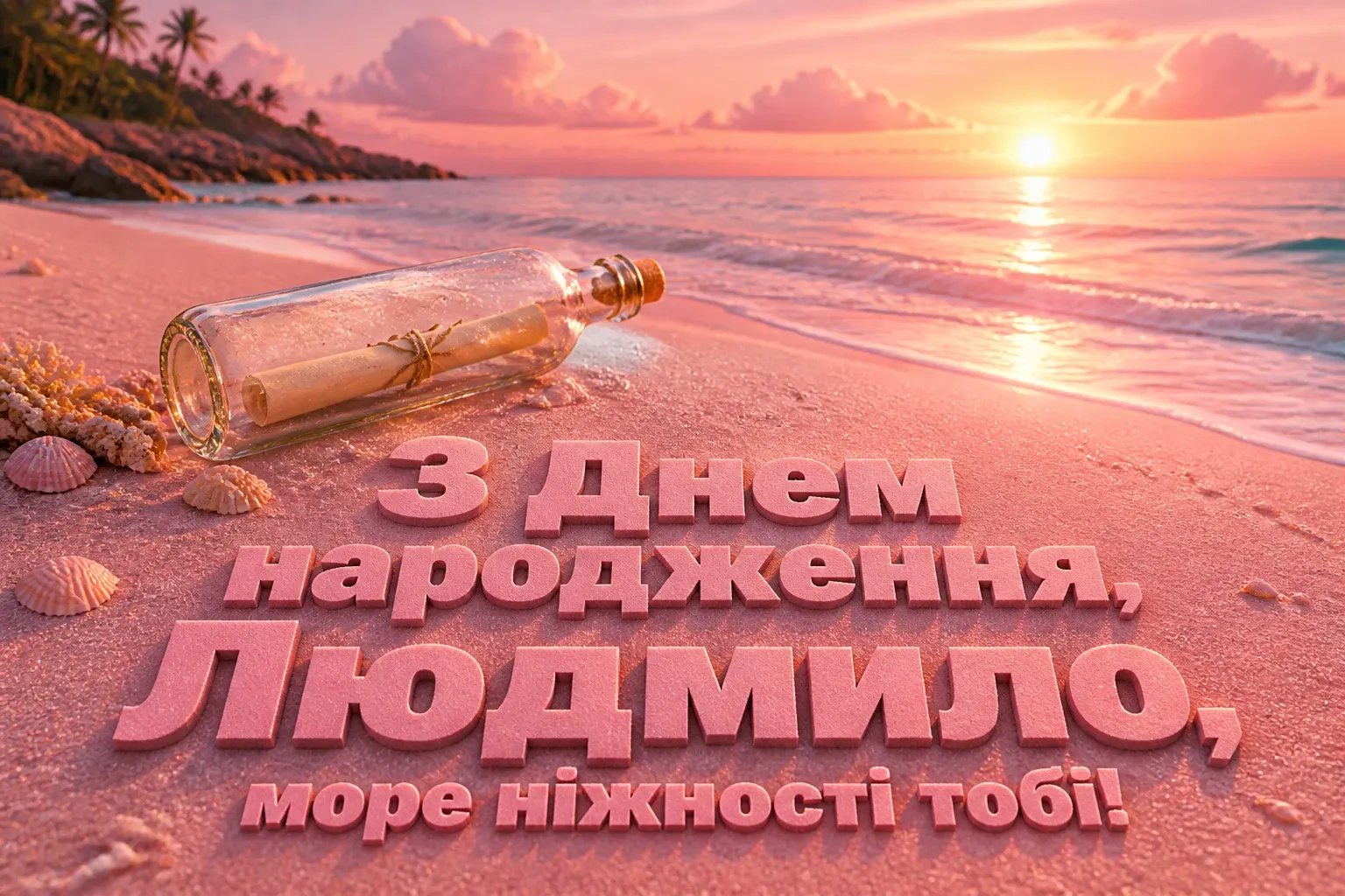 з днем народження людмила