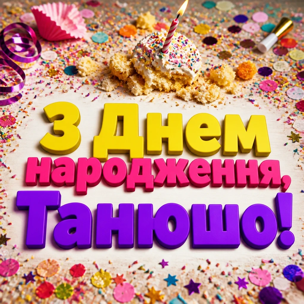 танюша з днем народження