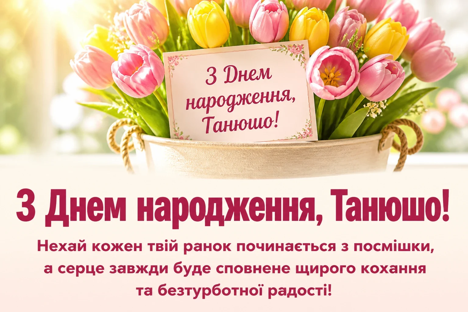 танюша з днем народження