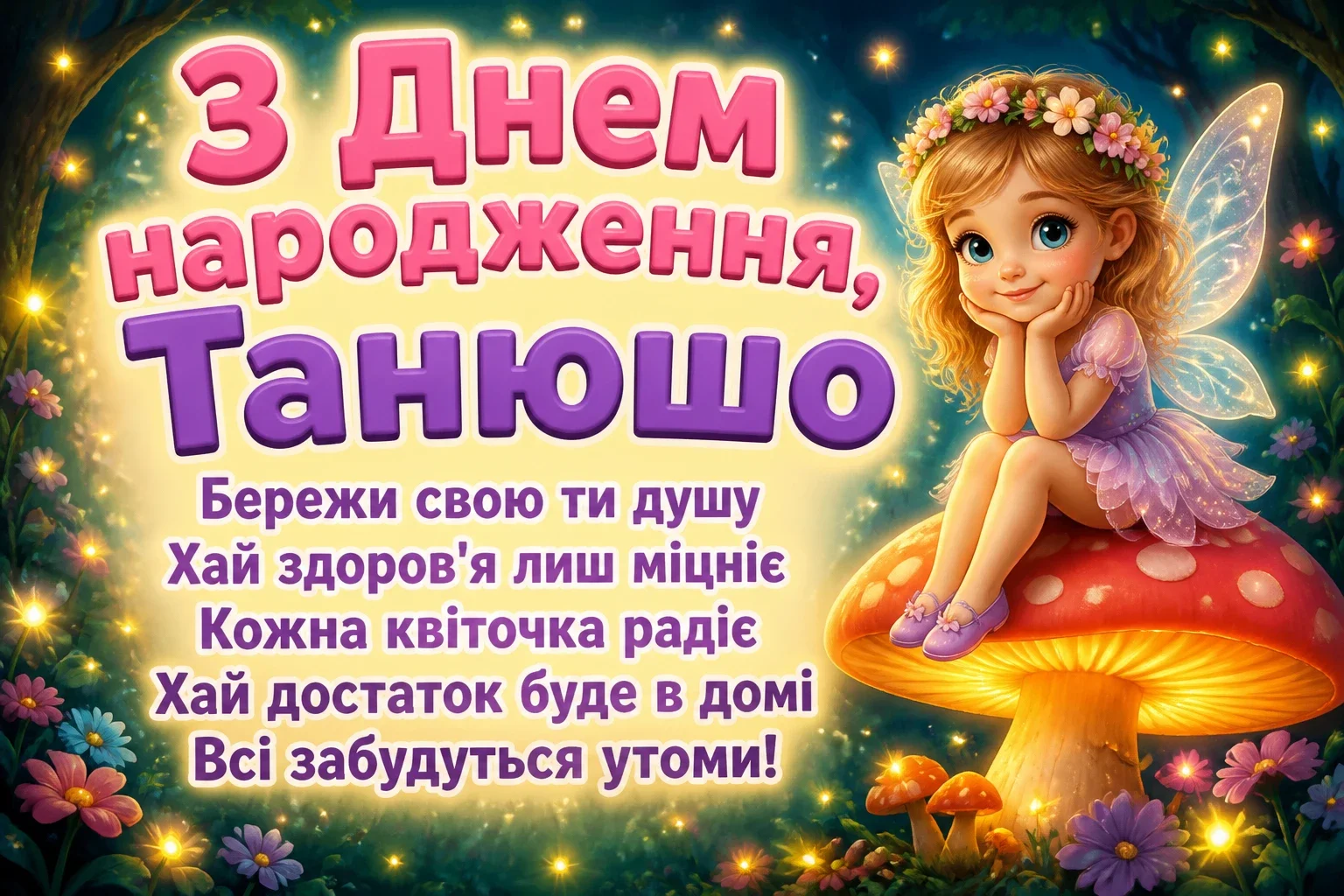танюша з днем народження