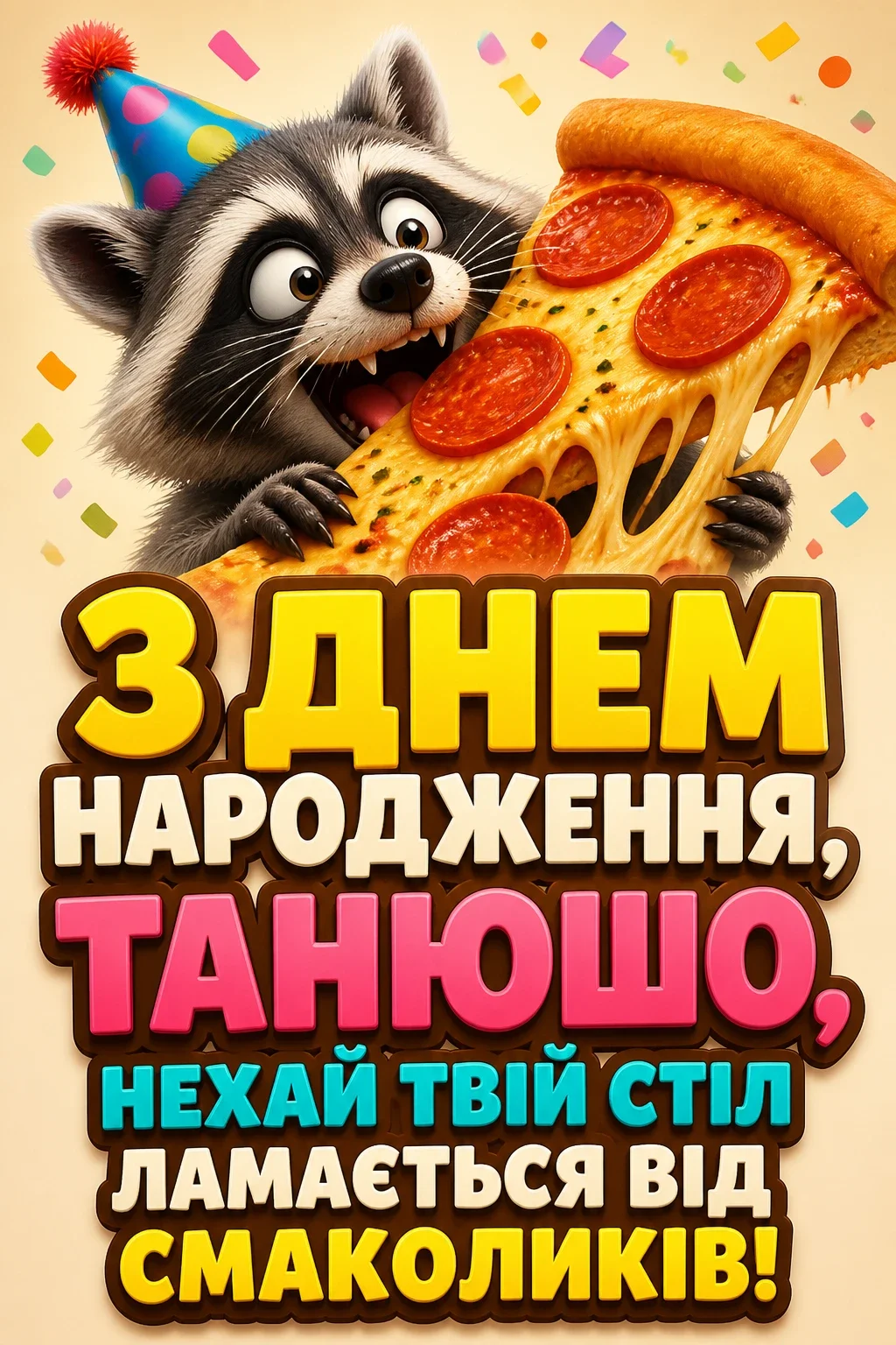 танюша з днем народження