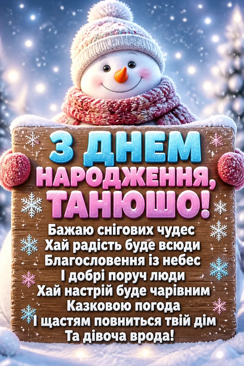 танюша з днем народження