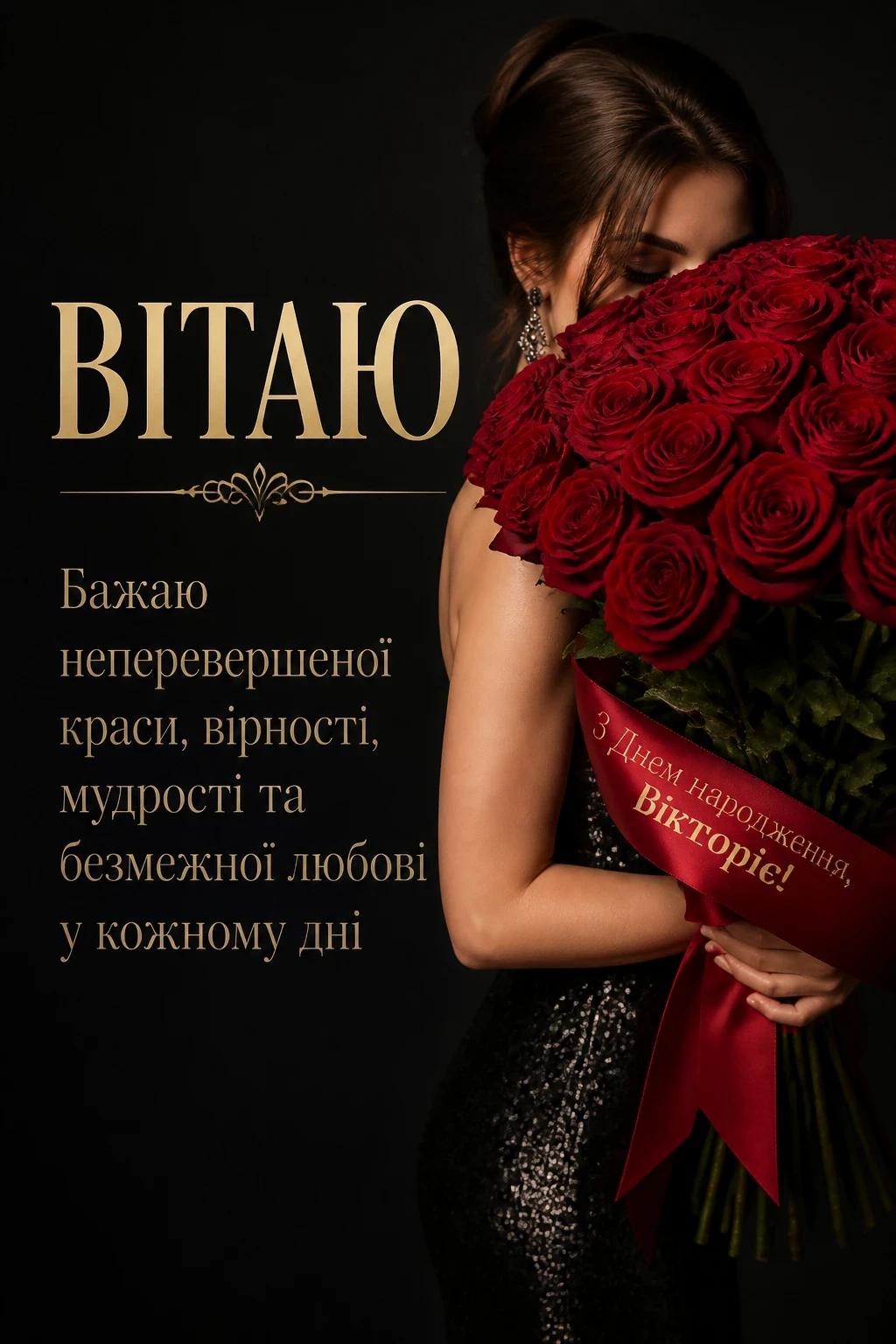 з днем народження вікторія