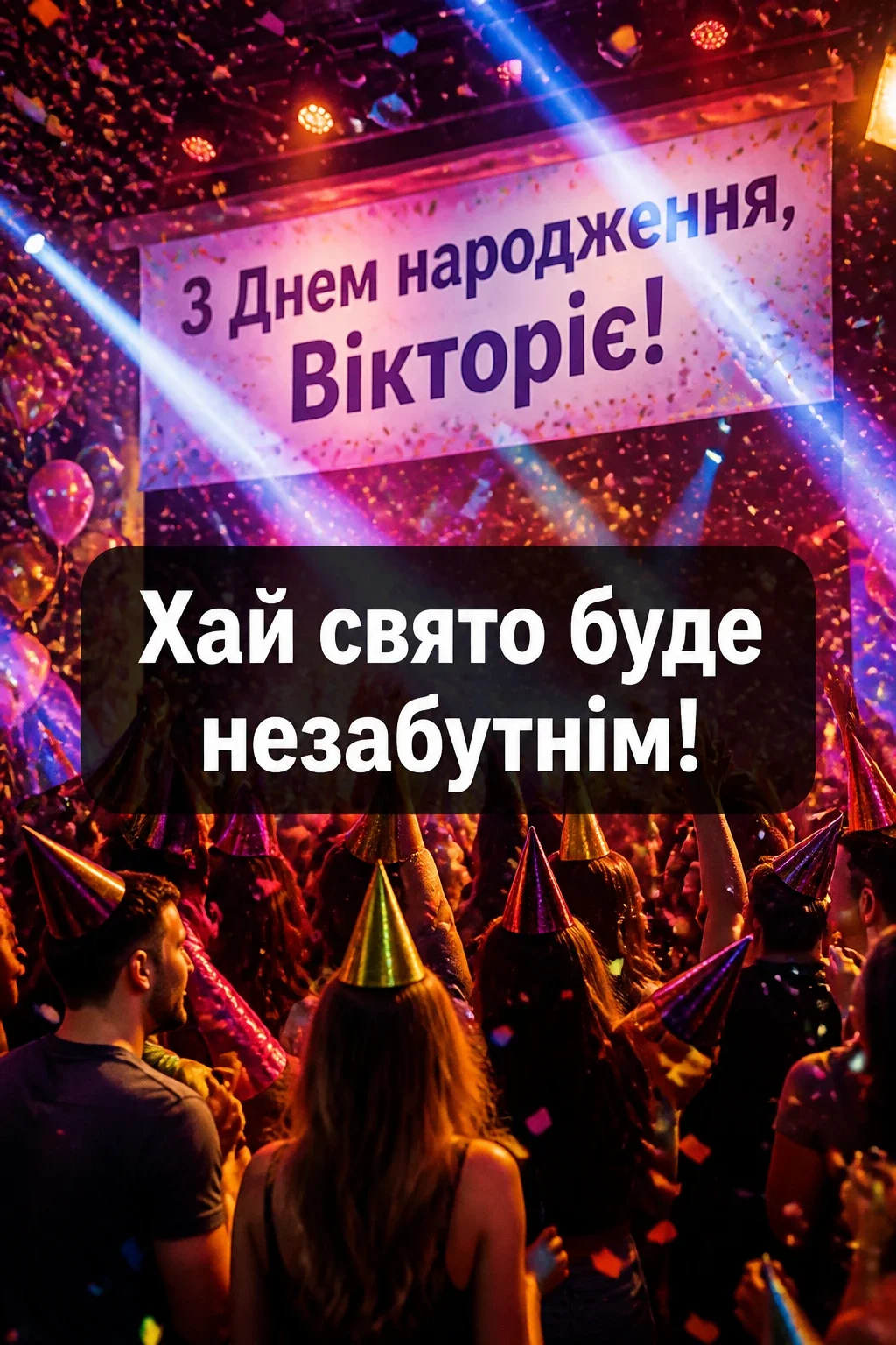 з днем народження вікторія