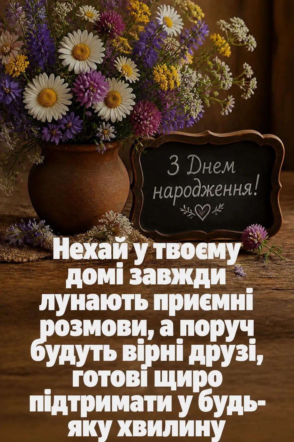 зворушливі привітання з днем народження подрузі своїми словами