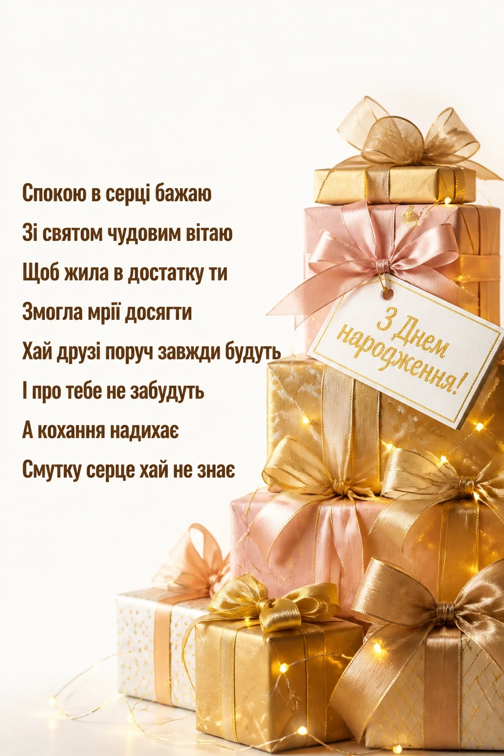 зворушливі привітання з днем народження подрузі своїми словами