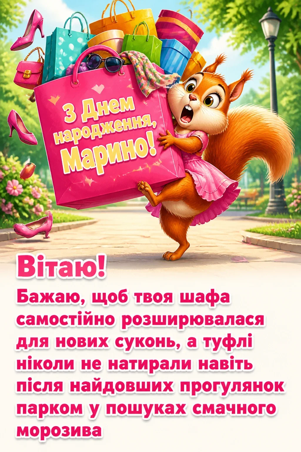 з днем народження марина