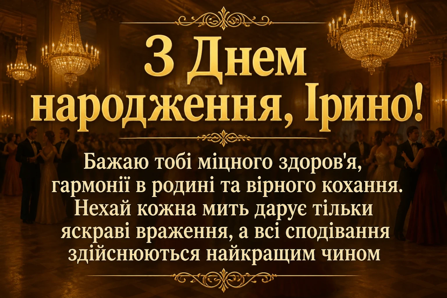 з днем народження ірина