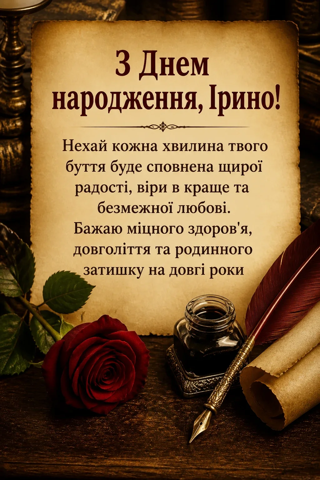 з днем народження ірина