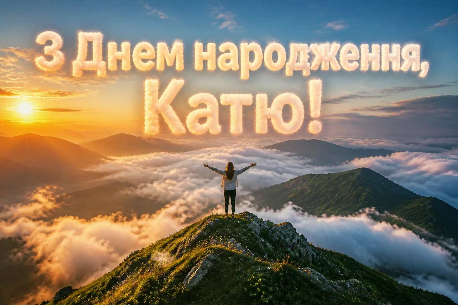 з днем народження катя