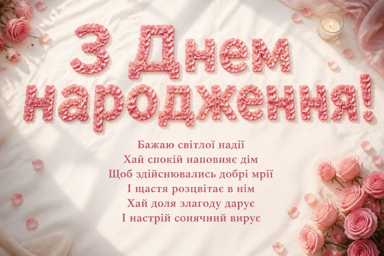 привітання з днем народження для свахи своїми словами