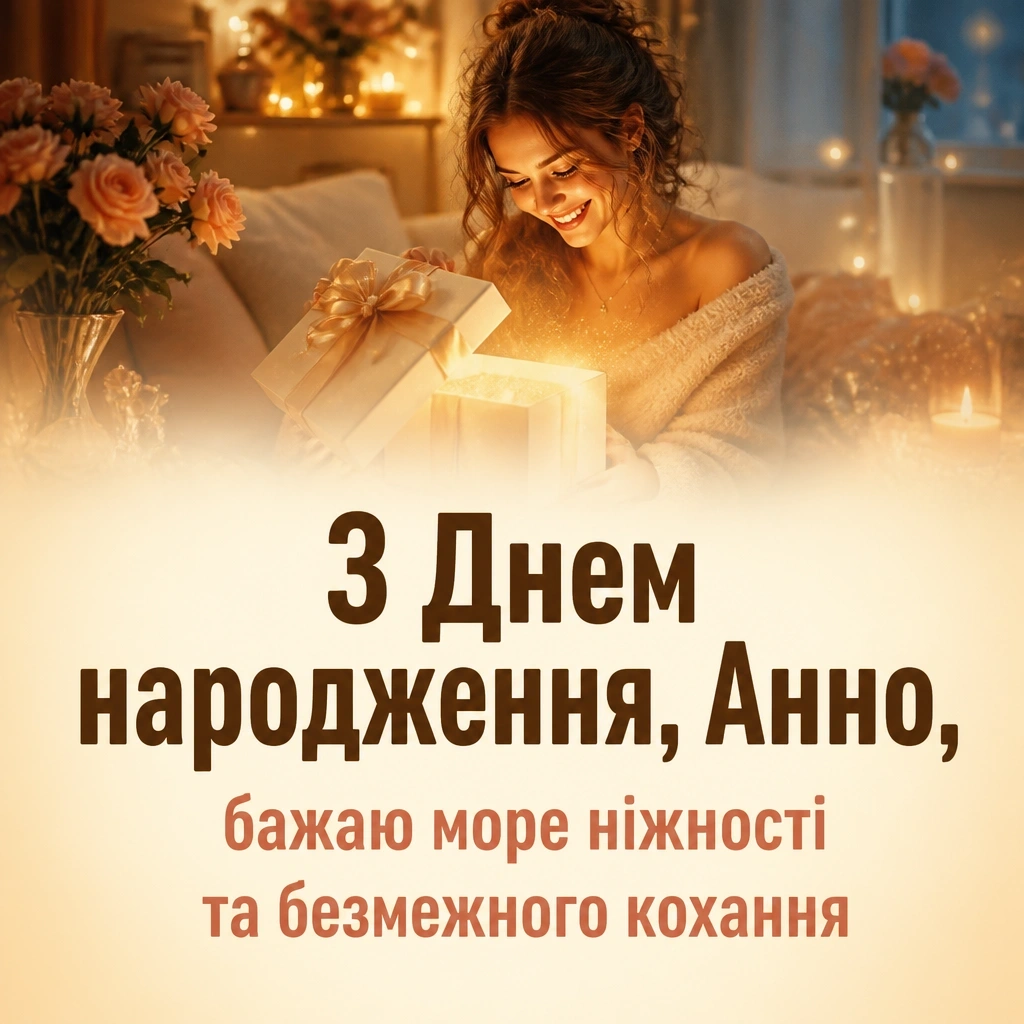 з днем народження анна