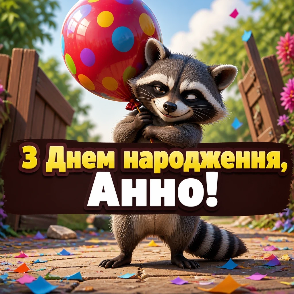 з днем народження анна