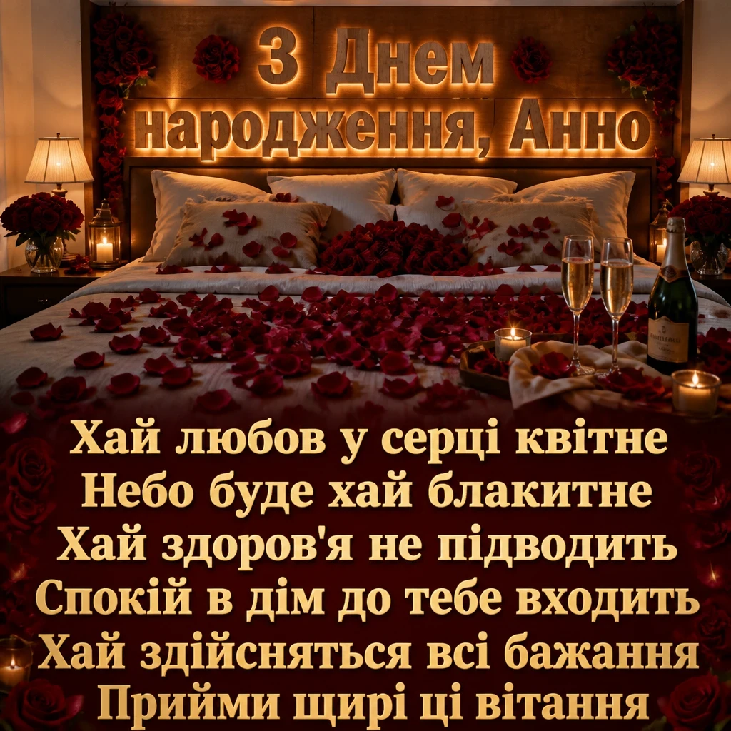 з днем народження анна