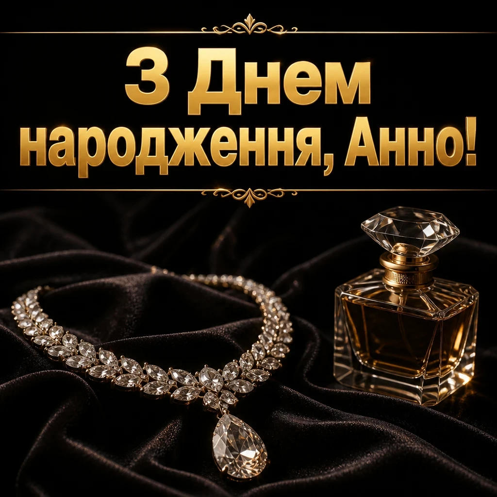 з днем народження анна