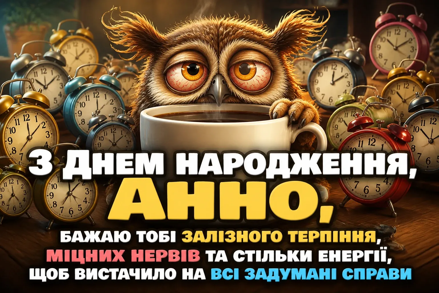 з днем народження анна