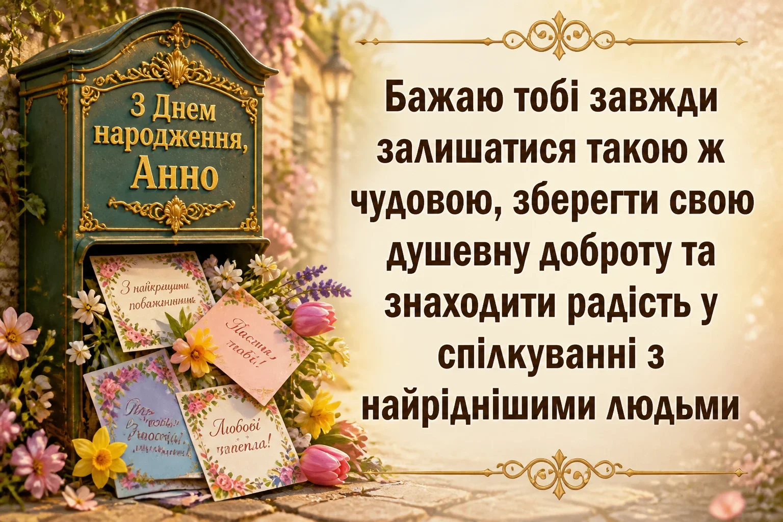з днем народження анна