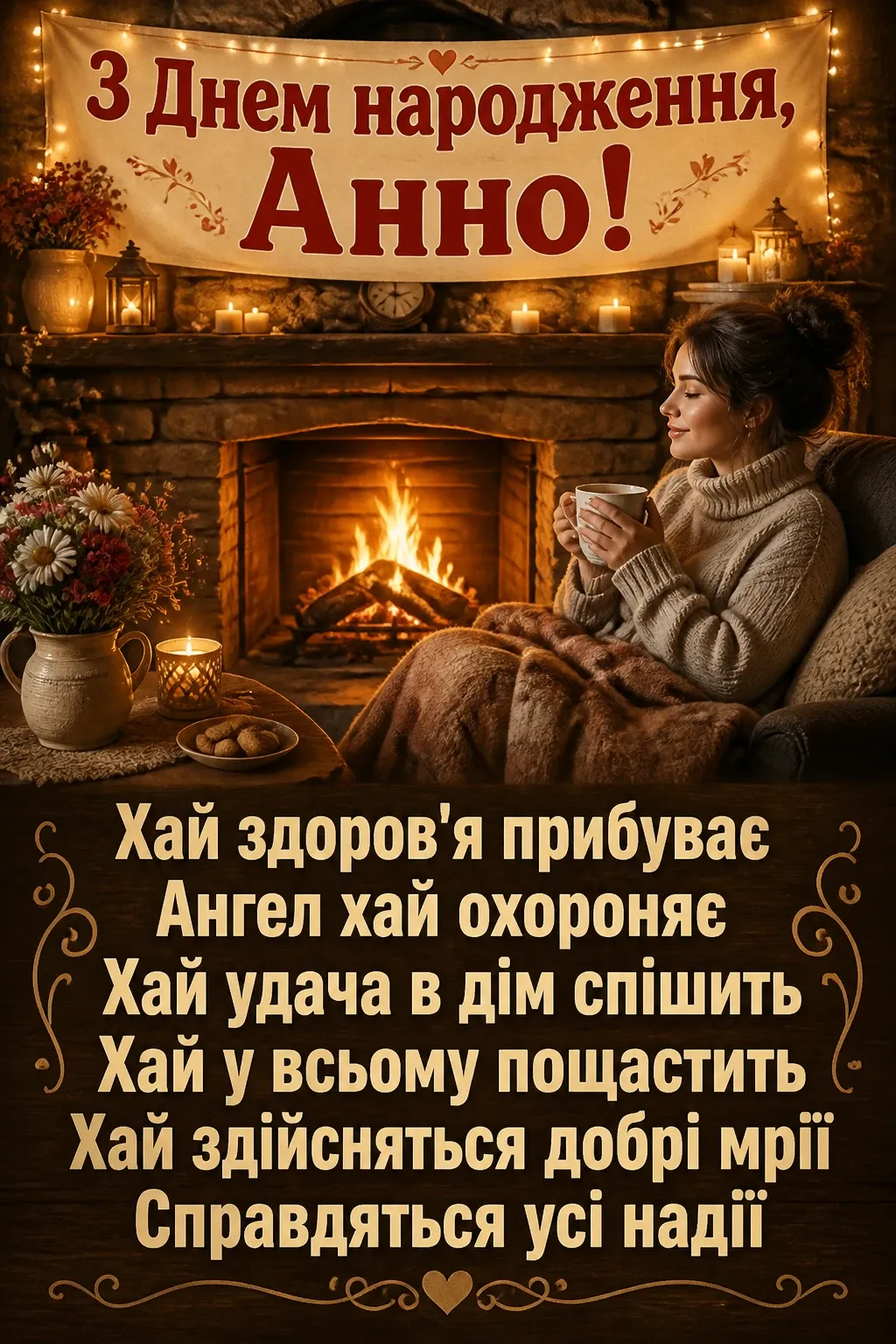 з днем народження анна