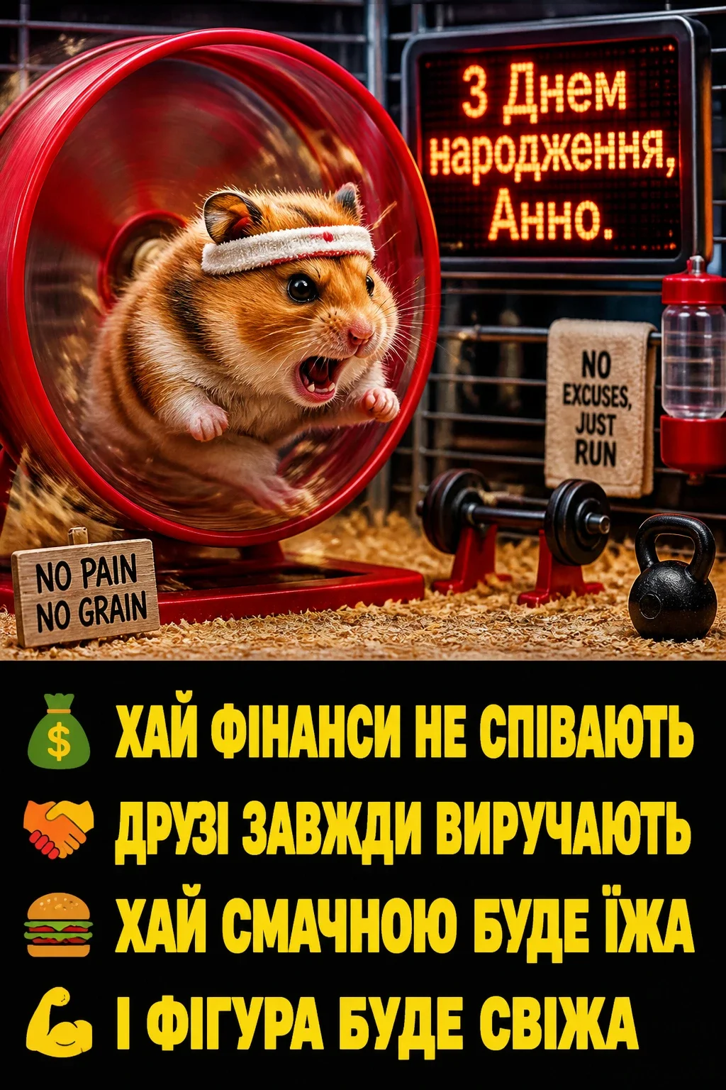 з днем народження анна