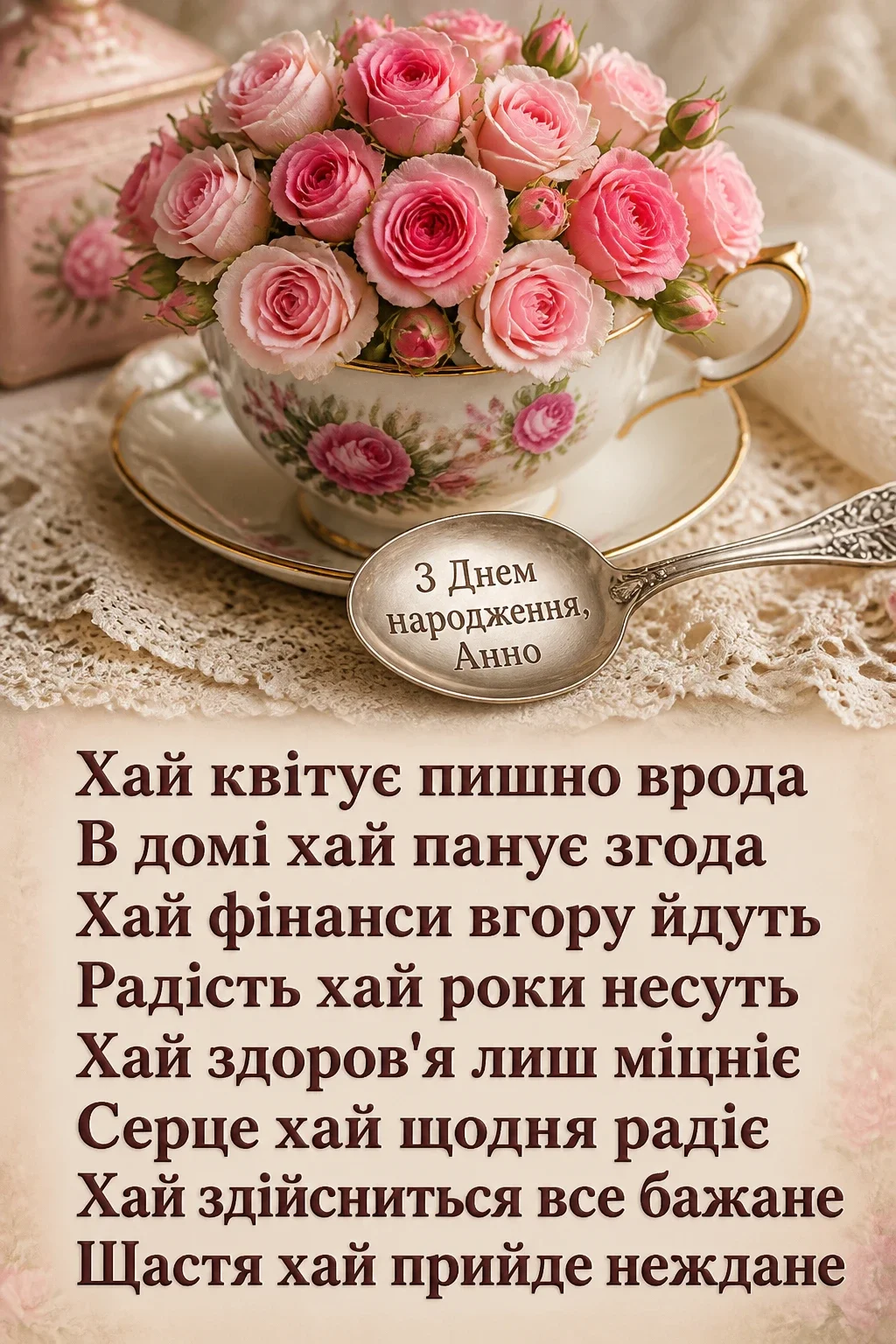 з днем народження анна