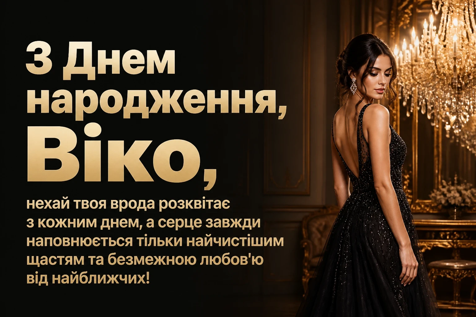 з днем народження віка