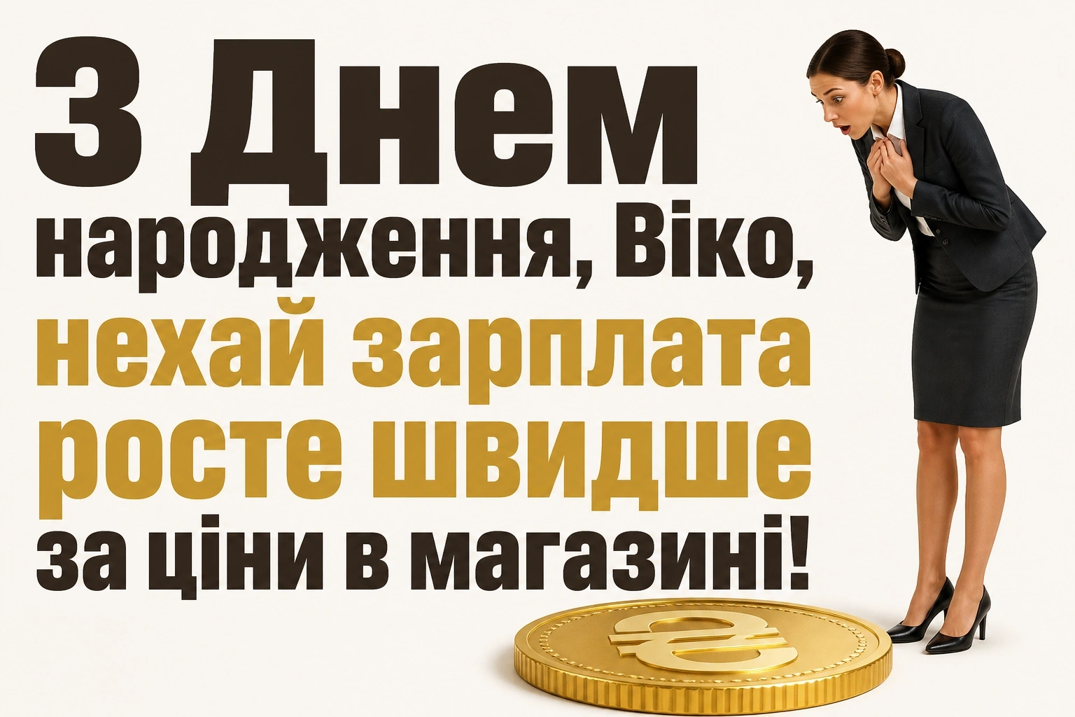 з днем народження віка