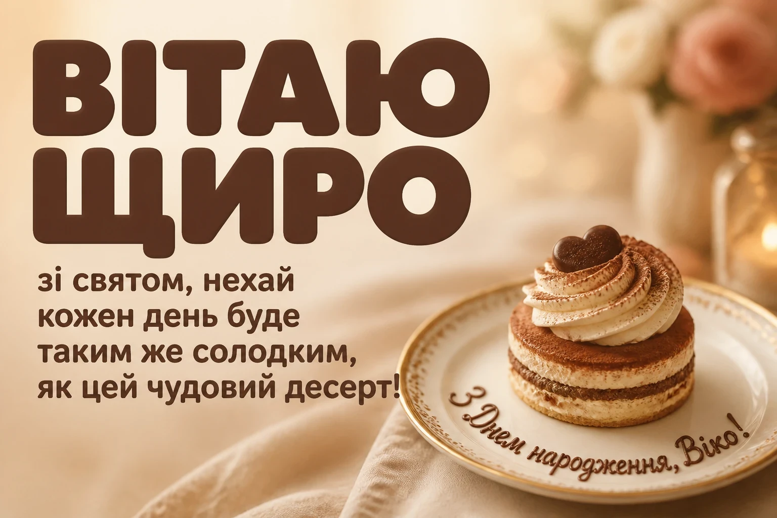 з днем народження віка