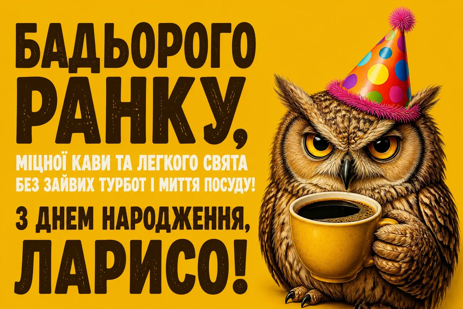 з днем народження лариса