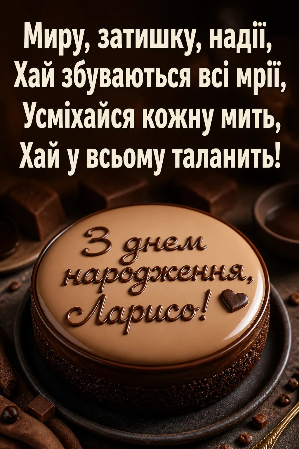 з днем народження лариса