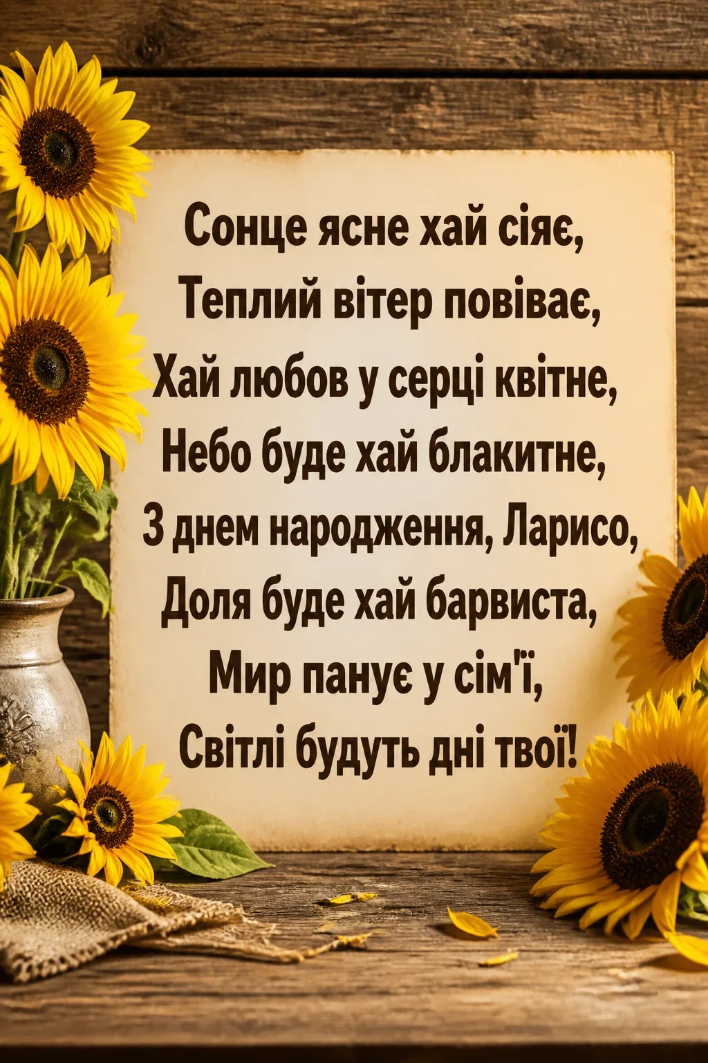 з днем народження лариса