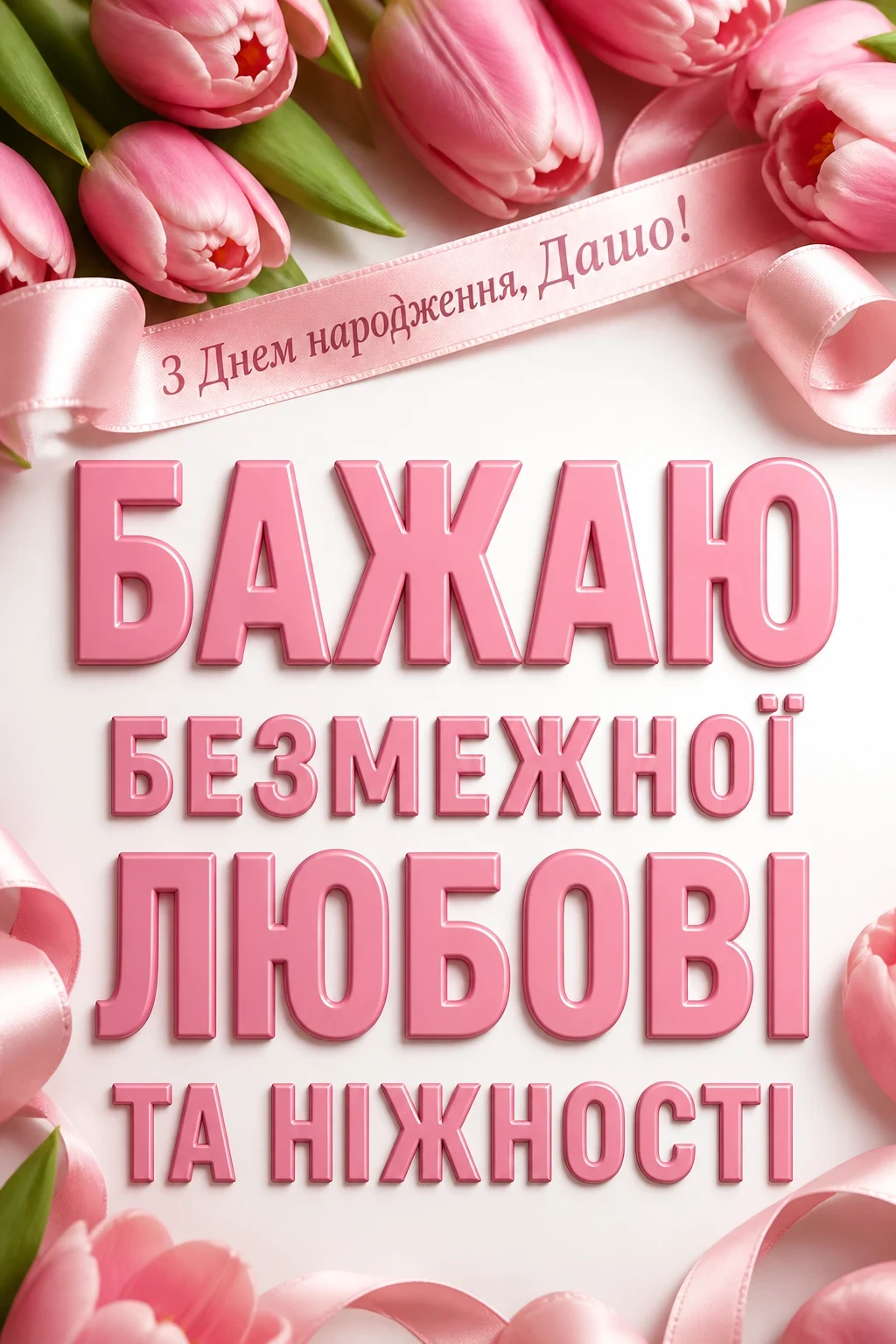 з днем народження даша
