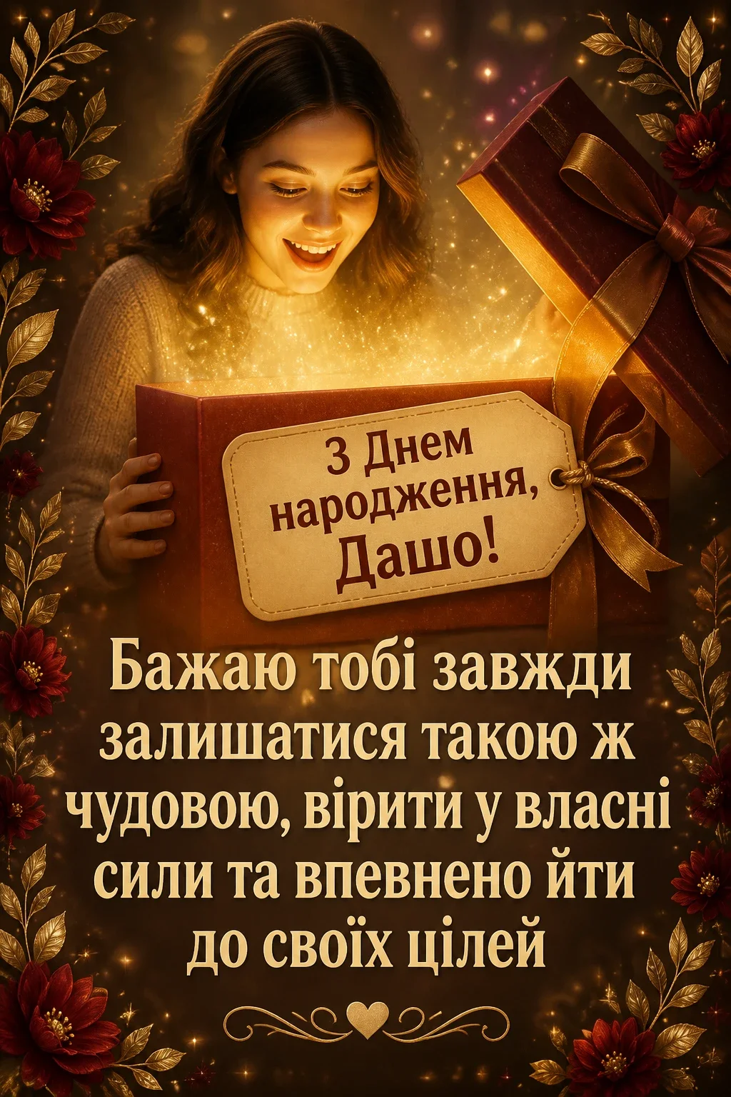 з днем народження даша