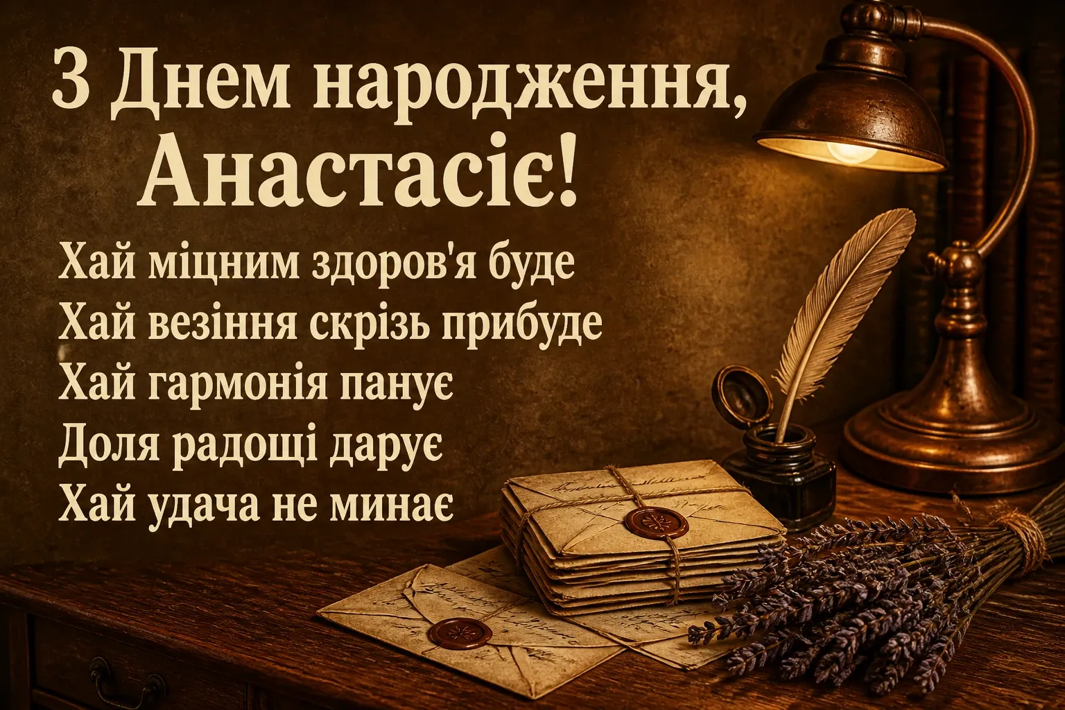з днем народження анастасія