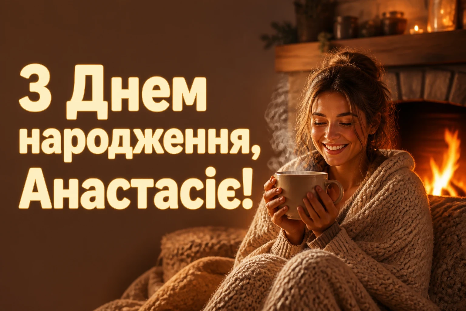 з днем народження анастасія